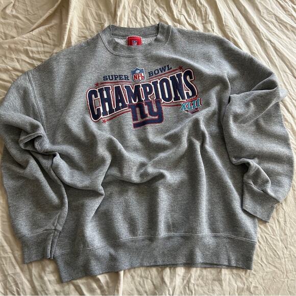 Vintage NY Giants Super Bowl Champions Sweatshirt - Picture 1 of 3
